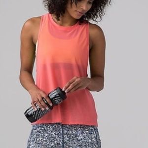 Lululemon Chase Me Tank *SW 2017 SeaWheeze Dust Coral